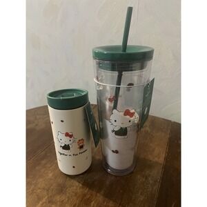 Hello Kitty x Starbucks 2025 Ltd Ed Set Bundle– Plush, Cold Cup, Hot Cup & Mug